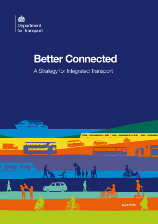 Better Connected strategy front cover with illustration of transport modes