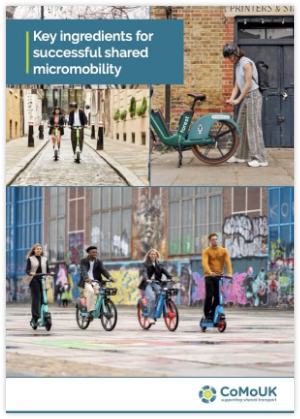Key ingredients for successful shared micromobility schemes document front cover