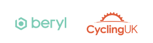 Logos for Beryl and Cycling UK