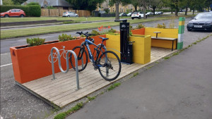 Pennywell pop-up hub in Edinburgh