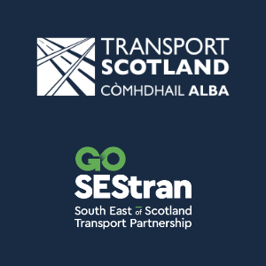 Transport Scotland and SEStran logos